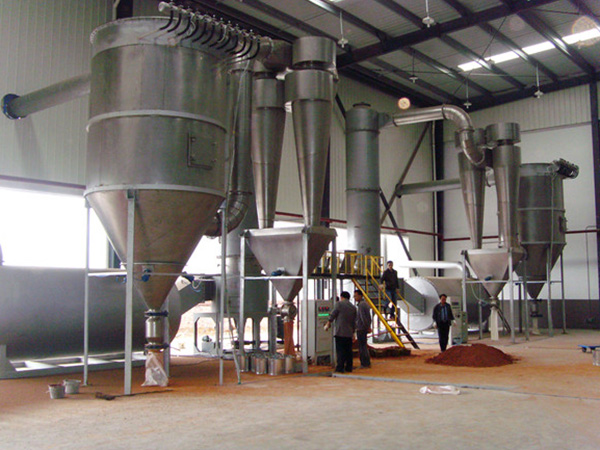 大豆膳食纤维闪蒸干燥机生产线